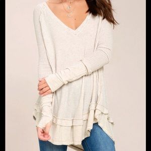 Free people long sleeve